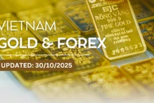 Infographic: Gold prices drop sharply on October 30