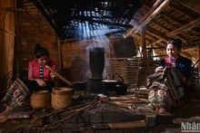 Happiness comes from the simple moments in everyday life. (Photo: VU LINH)