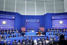 Party General Secretary To Lam attends the inaugural meeting of the Gaza Board of Peace in Washington D.C, the US (Photo: VNA)