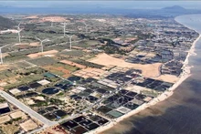 A view of the site where the Ninh Thuan 1 Nuclear Power Plant is located in Phuoc Dinh commune (Khanh Hoa province). (Illustrative photo: VNA)