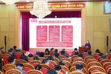 Overview of the conference at the Ha Noi site. (Photo: VNA)