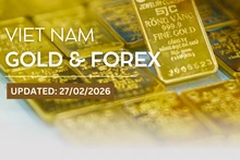 Infographic: gold prices continue to decline on February 27