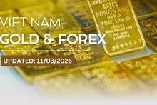 Infographic: Gold prices on March 11 surge to the highest level in a week