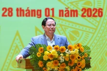 Prime Minister Pham Minh Chinh speaks at the second meeting of the National Committee for APEC 2027 in An Giang on January 28, 2026 (Photo: VGP)