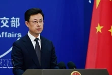 Chinese Foreign Ministry spokesperson Guo Jiakun (Photo: IRNA/VNA)