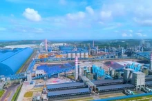 The Hoa Phat Dung Quat iron and steel production complex plays a pivotal role in the economic growth of Quang Ngai province. 