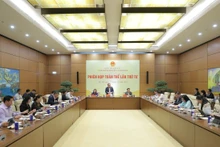 The fourth plenary session of the National Assembly's Committee for People's Aspirations and Supervision, October 2025. (Photo: quochoi.vn)