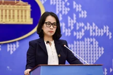 Spokesperson of the Ministry of Foreign Affairs Pham Thu Hang. (Source: chinhphu.vn)