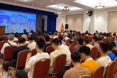 An overview of the celebration. (Photo: Ha Thuong)
