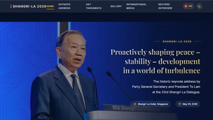 Special coverage: General Secretary and President To Lam's keynote address at Shangri-La Dialogue 2026