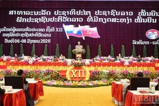 The opening session of the 12th National Congress of the Lao People’s Revolutionary Party. (Photo: Contributor)