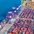 The Lach Huyen Port Complex is making a strong breakthrough, becoming a symbol of Hai Phong City's aspiration to conquer the seas, deepen international integration and achieve sustainable development in the new era. (Photo: LE DUNG)