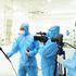 Journalists working in Da Nang during the complicated developments of the Covid-19 pandemic. (Photo: VNA)