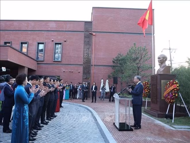 An overview of the ceremony (Photo: VNA)