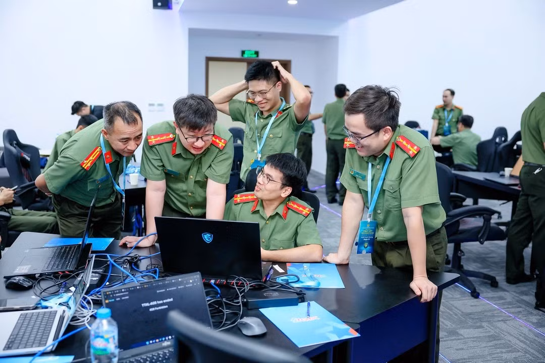 Enhancing digital investigation and data analysis skills and strengthening efforts to prevent and combat high-tech crime in the digital environment. (Photo: A05)