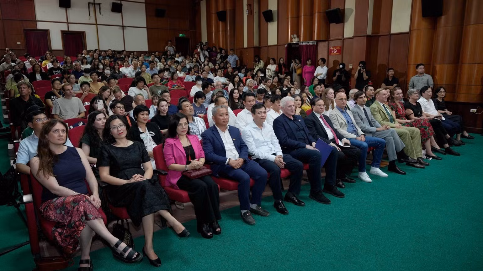 The opening ceremony of the 16th European–Viet Nam Documentary Film Festival 2026. (Photo: Organising Committee)