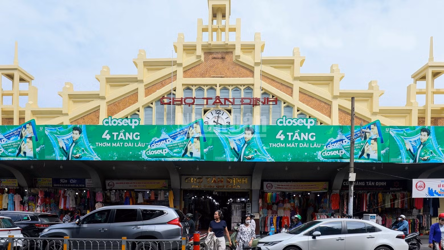 Tan Dinh Market carries significant historical and cultural value for Ho Chi Minh City residents. (Photo: NDO)