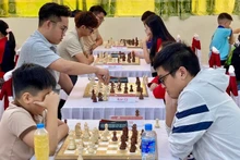 More than 100 chess players compete at international grandmaster and master tournament