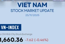 Infographic: VN-Index down 0.46% on November 25