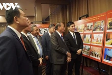 At a photo exhibition marking the 80th anniversary of the Viet Nam People’s Public Security (August 19, 1945 – 2025) in Vientiane (Photo: VOV)