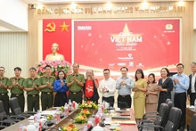 Delegates at the press conference