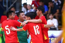 Viet Nam's national futsal team will gather in Ho Chi Minh City on August 18 before travelling to Kuwait for training from September 9 to 14. (Photo: VFF)