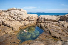 The ponds are less than two metres deep, making them very safe for visitor experiences.