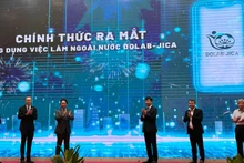 At the launch ceremony 