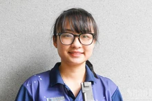 Pham Nguyen Nhu Quynh, Secretary of the Party Cell of Vietnamese Students and President of the Vietnamese Students’ Association in Thailand. (Photo: MINH THANG)