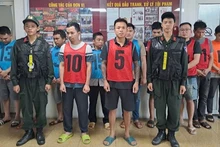 The ring producing, storing and illegally trading military weapons, led by Ngo Quang Vy, is dismantled.