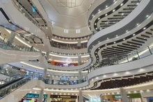 Inside a shopping centre in Ho Chi Minh City