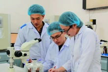 Scientific research activities at Ho Chi Minh City National University.