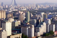 A corner of Pyongyang.
