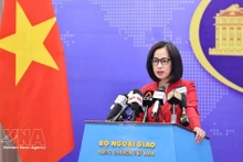 Spokesperson of the Vietnamese Ministry of Foreign Affairs Pham Thu Hang (Photo: VNA)