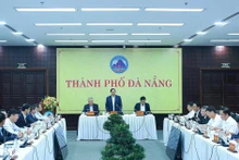Prime Minister Pham Minh Chinh addresses a working session with the Da Nang Party Committee's Standing Board on February 28. (Photo: VNA)