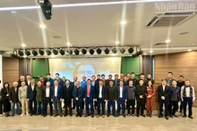 Scientists at the event 