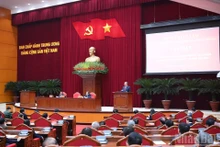 Party General Secretary To Lam speaks at the event. (Photo: NDO)