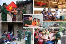 Viet Nam People’s Army upholds Uncle Ho’s teaching of filial duty to the people (Photo: VNA)