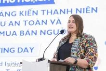 Kendra Rinas, IOM Viet Nam Chief of Mission (Photo published by VNA)