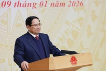 Prime Minister Pham Minh Chinh speaks at the national conference on accelerating public investment for 2025 and 2026 (Photo: VNA)
