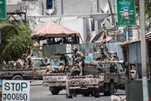 Somali security forces are deployed in the capital, Mogadishu. (Photo: Xinhua/VNA)
