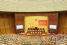 A view of the national conference disseminating and implementing the Resolution of 14th National Party Congress in Ha Noi on February 7, 2026 (Photo: VNA)