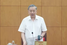 Party General Secretary To Lam speaks at the working session with standing members of subcommittees for the 14th Party Congress on September 25, 2025 (Photo: VNA)