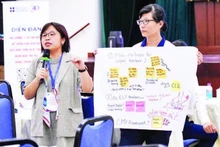 Experts provide training to English teachers at the forum “Training and developing teaching staff to effectively implement English as a second language in schools.”