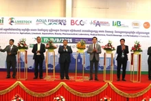 Delegates at the opening ceremony 