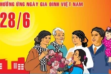 This year’s Viet Nam Family Day continues with the same theme as the 2024 edition, reaffirming the important message: “Happy Families – Prosperous Nation”. (Illustrative image/Photo: baovanhoa.vn)