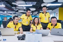 Employees at MISA Joint Stock Company participate in annual training courses on digital workplace and management skills.