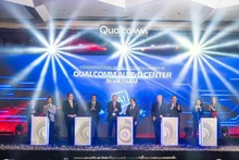 At the launch ceremony of the new Qualcomm AI R&D centre in Viet Nam on June 10 (Photo: VNA)