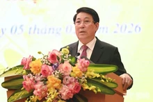 State President Luong Cuong extends Lunar New Year (Tet) wishes to the Party Committee, authorities, and people of Phu Tho province on February 5, 2026. (Photo: VNA)