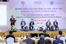 Deputy Prime Minister Bui Thanh Son speaks at the US-Viet Nam Business Summit 2025. (Photo: VNA)